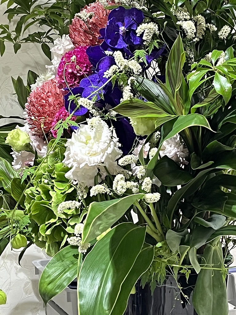 開院祝いの花